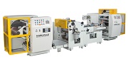 Non-stop Seaming machine for shrink labels