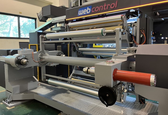 Shafted-air Shaft Type Rewinder