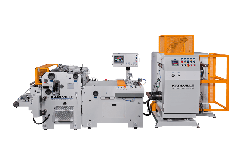 Shrink Sleeve Seaming Machine: K4 with Auto Rewind