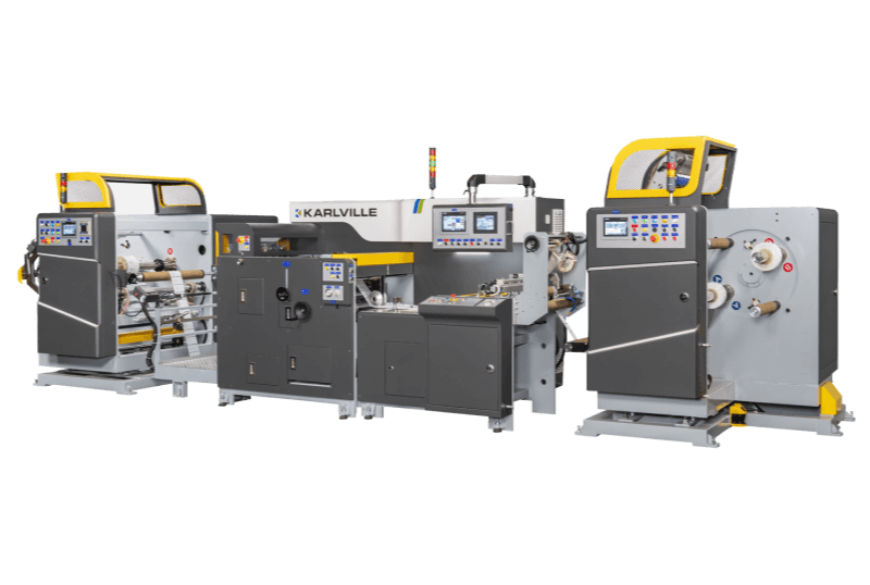 shrink sleeve seaming machine: K5 of Plus series which is the most advanced seamer in the industry.
