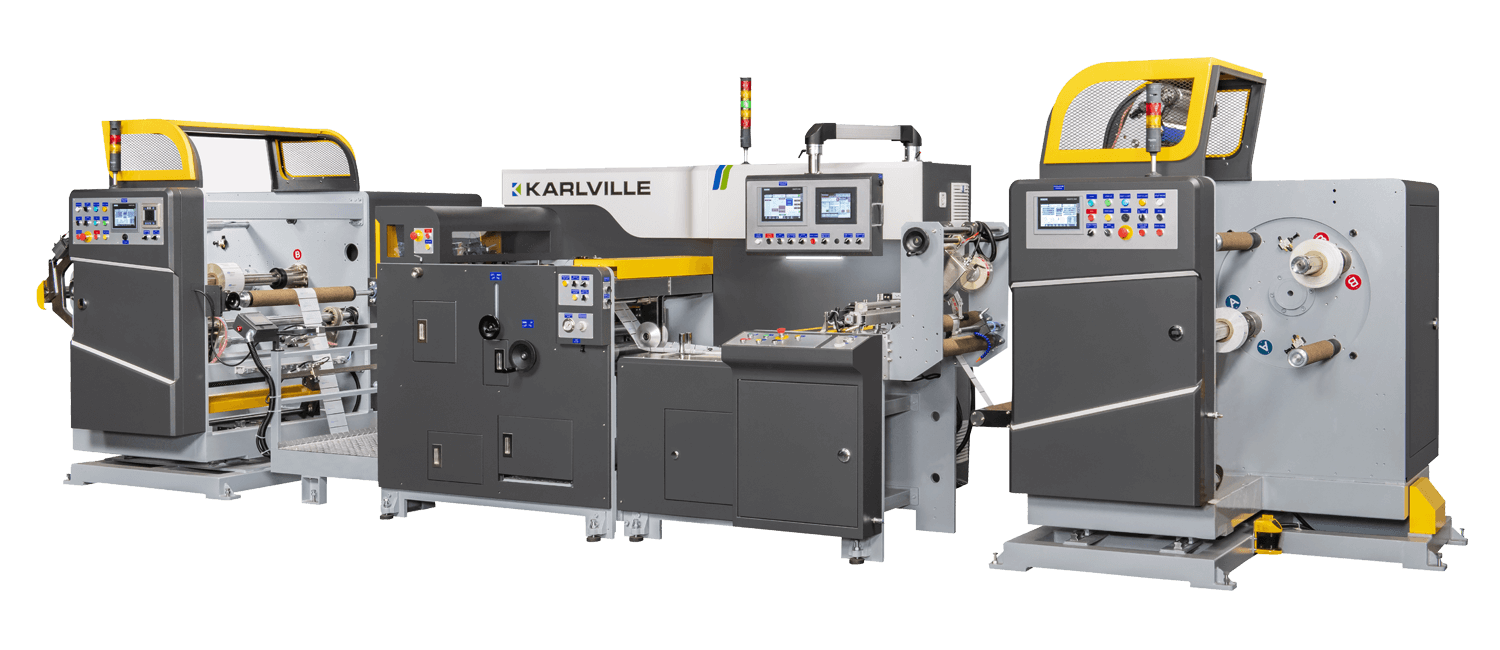shrink sleeve seaming machine: K5 of Plus series which is the most advanced seamer in the industry.