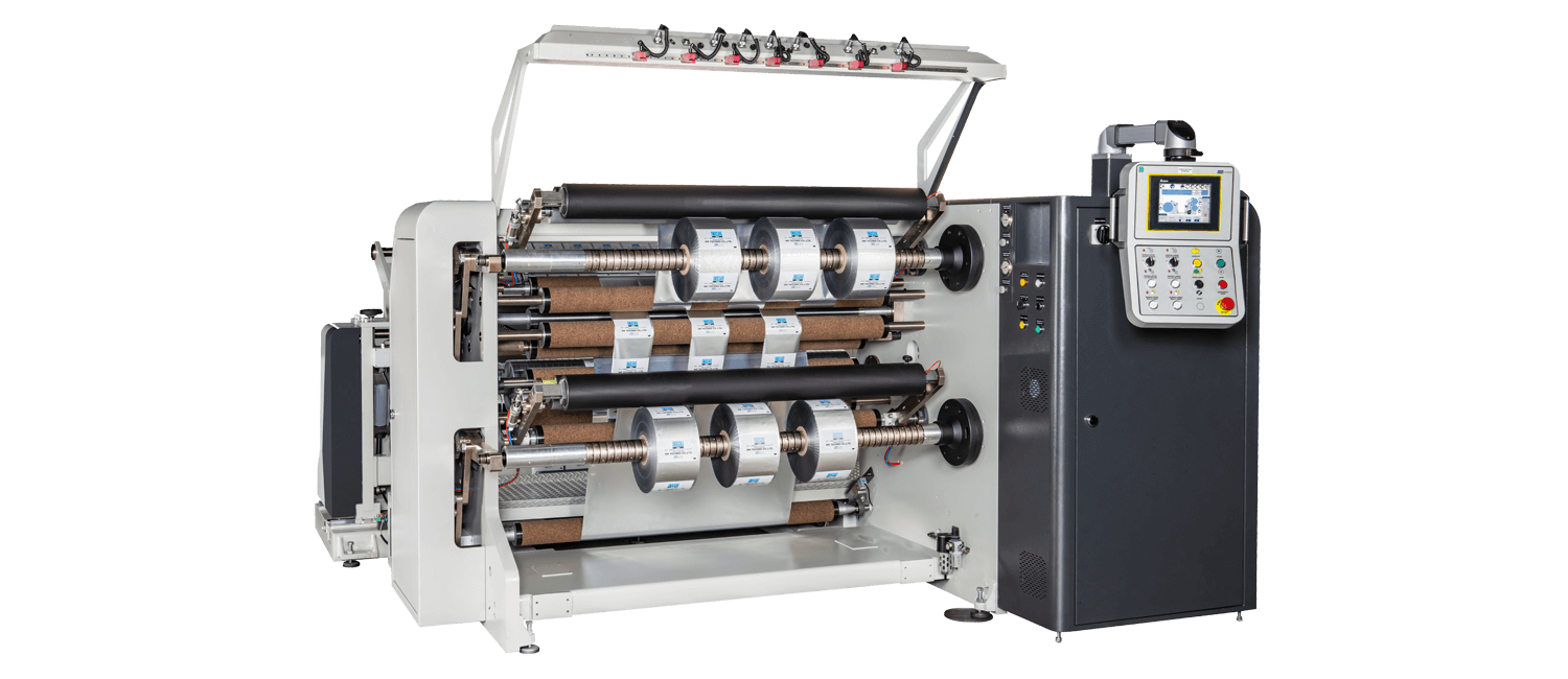 Slitter Rewinder Machine with 3 Vector Drivers