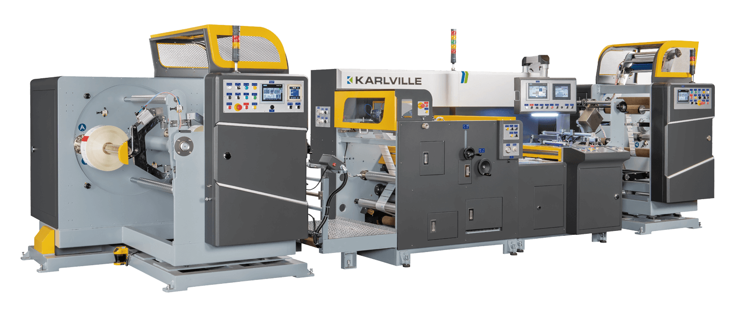 shrink sleeve seaming machine: K5 of Plus series which is the most advanced seamer in the industry.