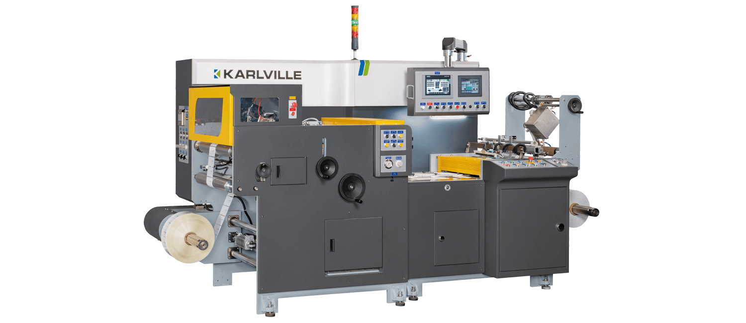 shrink sleeve seaming machine: K2 of Plus series which is the most advanced seamer in the industry.